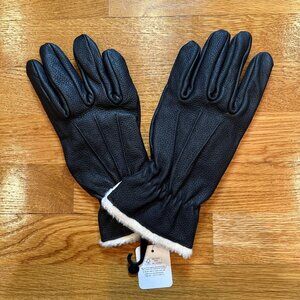 L.L.Bean Women's Deerskin Thinsulate gloves NWT